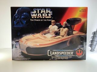 Landspeeder Star Wars 1995 Kenner Power Of The Force Nib Potf