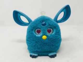 2016 Furby Connect Hasbro Bluetooth Interactive Toy Teal Blue 9 "