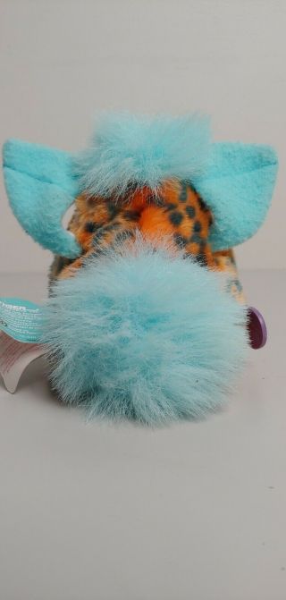 1999 Furby Babies Orange Leopard Blue Spots,  Model 70 - 940 & 3
