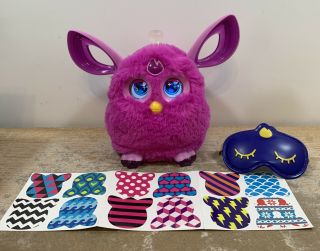 Furby Connect Interactive Pink Plush Animal And With Mask