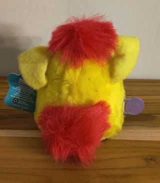 Vintage 1999 Gen 2 Primary Furby Baby - Yellow/Blu/Red - 70 - 940 with tag 2