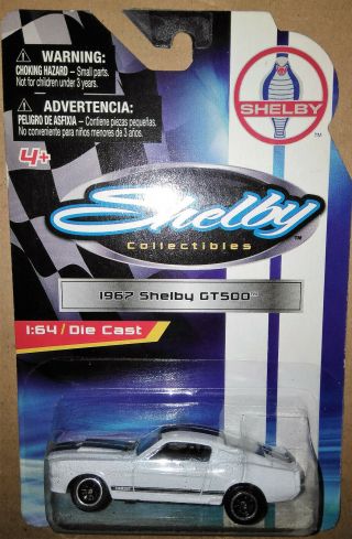 Shelby Collectibles 1967 Ford Mustang Shelby Gt500 1/64 Moc
