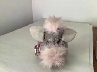 1998 FURBY Gray Black Spots Pink Belly Ear - with tags NO BOX 3