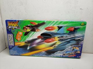 Max Steel 2 In 1 Speed Boat And Luancher Vintage Htf.