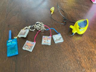 Vintage Tiger Electronics Hit Clips Music Player With 4 Songs And Fm Radio