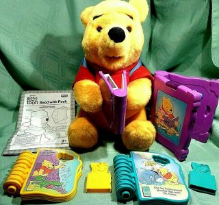 Mattel Disney Winnie The Pooh Read With Pooh Reads To Your Child Educational