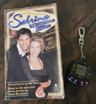 Sabrina The Teenage Witch Salem The Cat Giga Pet And Book Vintage 90 