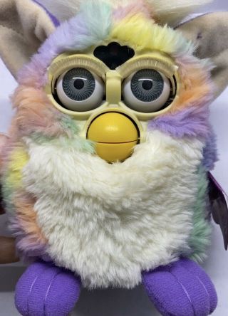 Tiger Electronics Rainbow Furby,  1999,  With Box