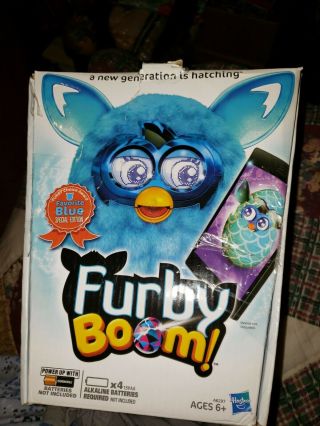 Furby Boom Choice Award Special Edition Teal Pattern Addition Like