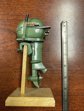 Vintage 1950s Johnson Seahorse Toy Outboard Boat Mini Motor Japan