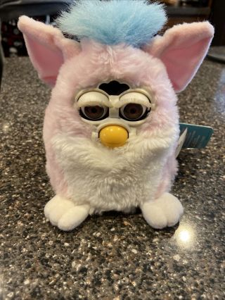 Furby Baby Pink And Blue 1999 Model 70 - 940 2
