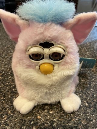 Furby Baby Pink And Blue 1999 Model 70 - 940 3