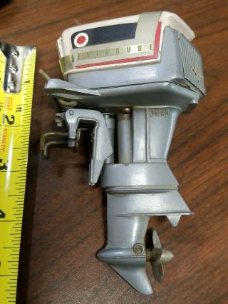 Toy Outboard Motor 1958 Fleet Line K&o Evinrude Four Fifty Starflite Wood Boats