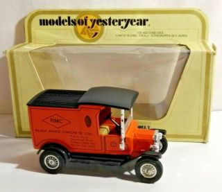 Matchbox Models Of Yesteryear 1:35 Scale 1912 Ford Model T - Rmc Ltd - Y - 12