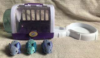 Little Live Pets Mouse Hamster Mice Gerbil Toy House Cage Wheel & 3 Mice