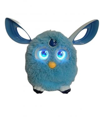 Hasbro Furby Connect Bluetooth 2016 Teal / Blue With Batteries
