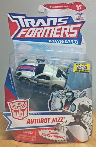 Transformers Animated Autobot Jazz Deluxe Class Action Figure