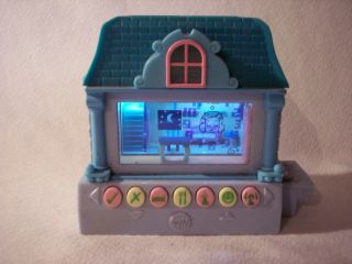Mattel Pixel Chix 2005 Blue Mansion House Electronic Toy Lights Sounds