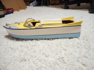 Battery Operated Japanese Speed Boat 1950 
