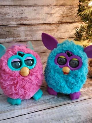 2 - Hasbro 2012 Furbys Blue/pink