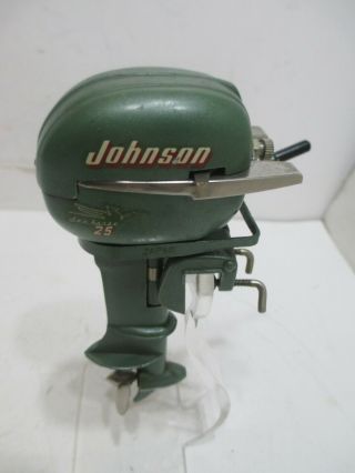 Johnson 25hp Sea Horse Toy Outboard Motor Runs Good 4