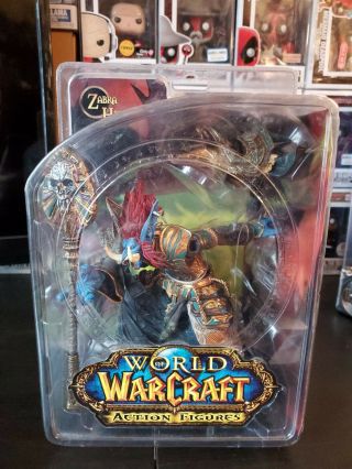 Zabra Hexx Troll World Of Warcraft Action Figure Nib Series 2 -