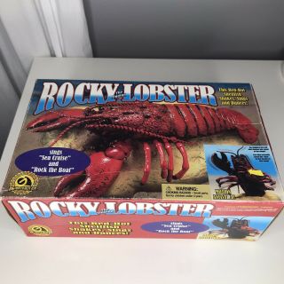 Rocky The Singing Lobster With Motion Detection By Gemmy Vintage