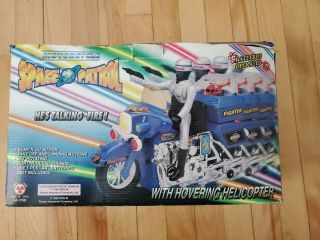 Vintage Son Ai Toys Space Patrol Motorcycle Battery Operated Toy