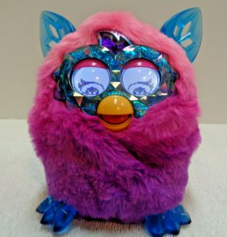 2012 Hasbro Furby Boom Crystal Series Pink Purple