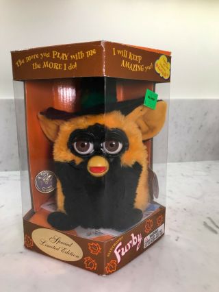 Furby 1999 Autumn Witch Halloween - Special Limited Edition W Open Box,  Receipt