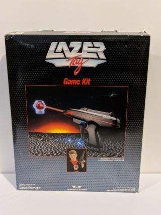 Vintage Lazer Tag Game Kit By Worlds Of Wonder