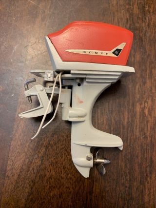 Vintage K&o 1959 Scott Atwater 25hp Toy Outboard Motor