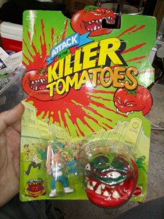 Rare Attack Of The Killer Tomatoes Monster Ball 4 Square Chad Tomacho Moc