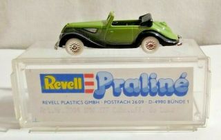Revell Praline 1:87 Scale Bmw 327 Cabriolet - Green & Black - 2004 - Cased