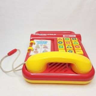 Vintage Vtech Phone Pals Electronic Preschool Talking Phone 1980 ' s Toy 3