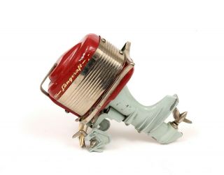 Vintage Langcraft Toy Outboard Motor Mercury Style Red 6