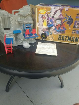Vintage Toy Biz 1989 Batman Batcave Master Playset Missing Parts C Details