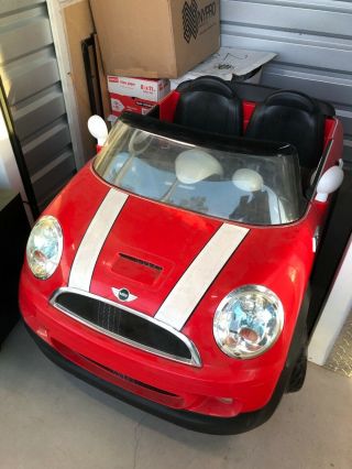 Kid Trax Two - Seater Mini Cooper Ride - On Toy - Red
