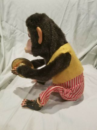 Vintage Musical Jolly Chimp Toy Monkey w/Box Daishin Japan 2