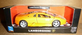 Ray 1/32 Lamborghini Murcielago Yellow Diecast