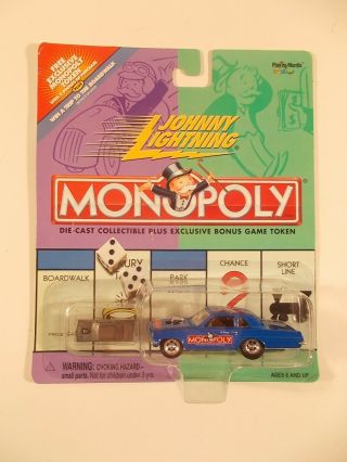 Johnny Lightning 1/64 Monopoly Park Place Pontiac Tempest