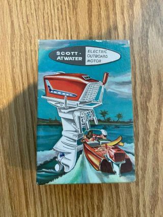 Vintage K&O 1959 Scott Atwater 25HP Toy outboard motor 5