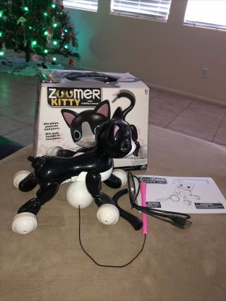 Zoomer Kitty Spin Master Interactive Robot Cat Robo Kitty 2