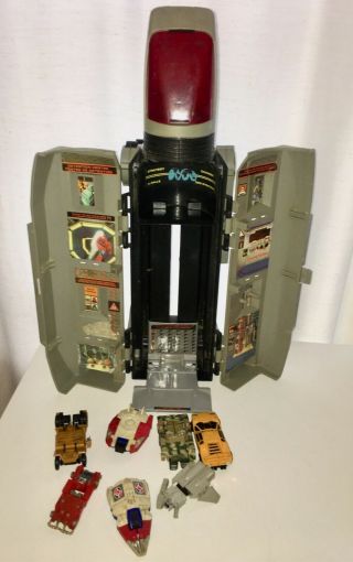 Vtg 80s Tonka Go Bots Gobots Command Center,  Loose Robots Bandai Japan