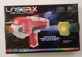 Laser X Two Player Revolution Blaster Laser Tag Gaming Set Open Box