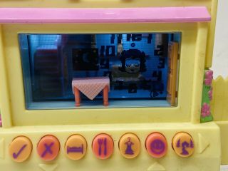 2005 Mattel Pixel Chix Yellow Pink House Electronic Virtual Toy Game READ 2