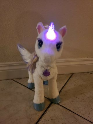 Furreal Friends Starlily My Magical Unicorn Star Lily Fur Real With Berry
