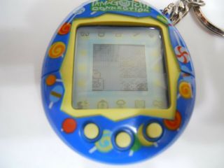 2004 Bandai Tamagotchi Connection Blue Battery Virtual Pet
