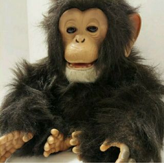 Furreal Friends Cuddle Chimp Chimpanzee Interactive Plush Monkey Toy Tiger 2005