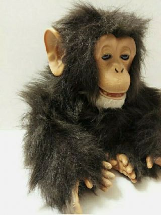 FurReal Friends Cuddle Chimp Chimpanzee Interactive Plush Monkey Toy Tiger 2005 2